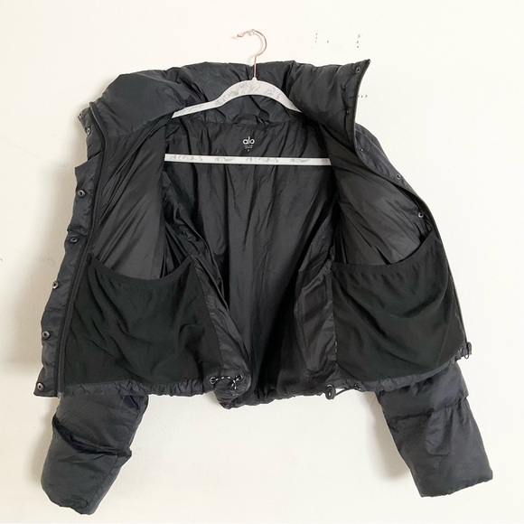 Alo Yoga Gold Rush Puffer Black S - Picture 7 of 12